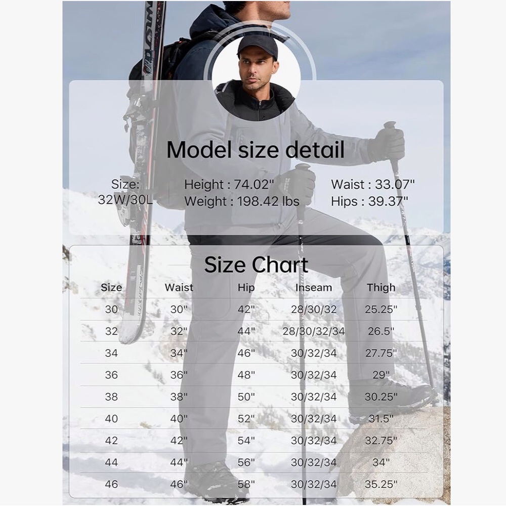 Free Soldier Softshell Fleece-Lined Cargo Pants - Picture 15 of 16